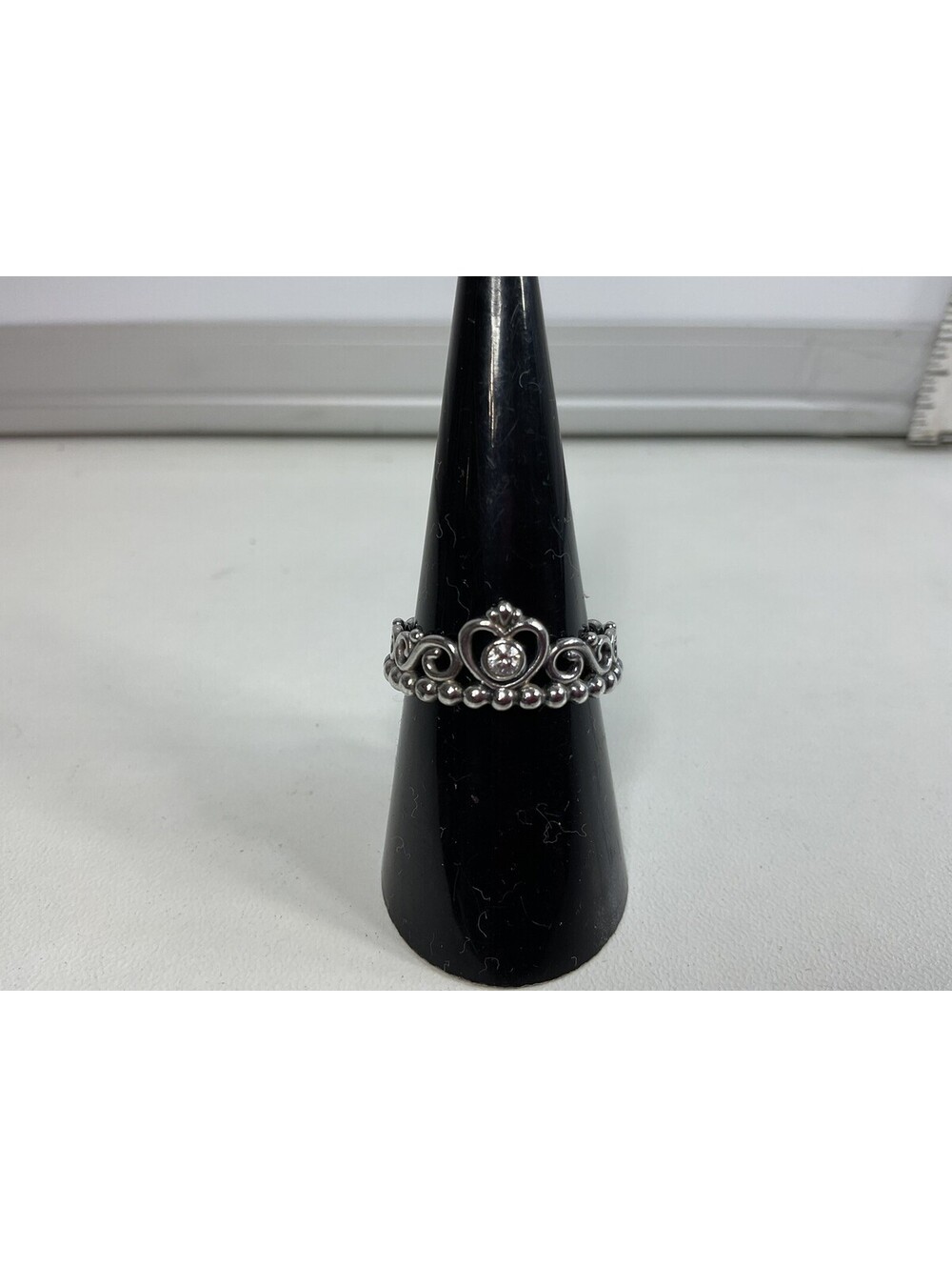 Pandora Princess Tiara Ring Sz 7